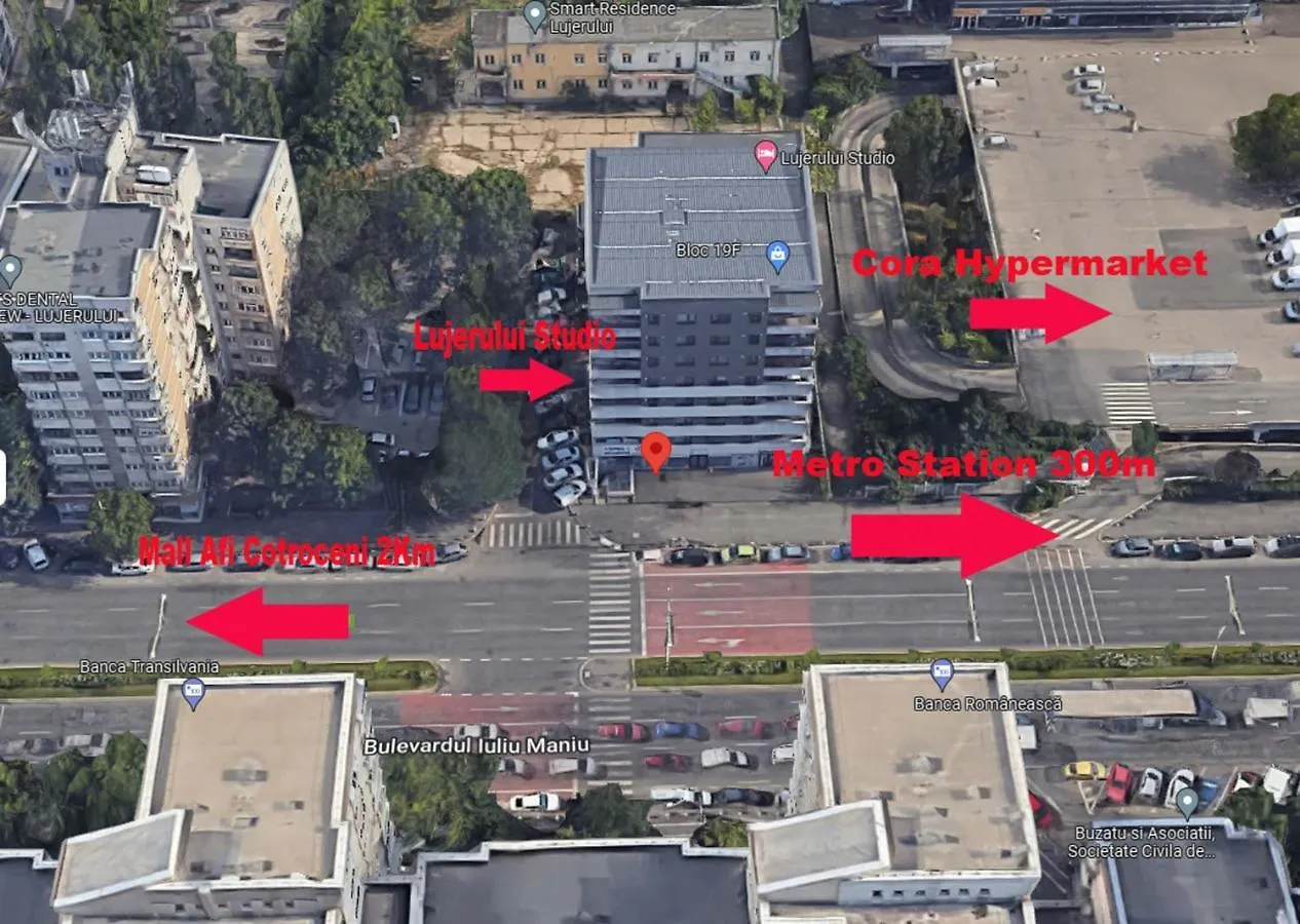Daire Lujerului Studio Bükreş Romanya